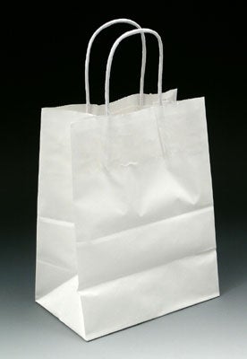 Shopping Bag Duro® Mart White Virgin Paper