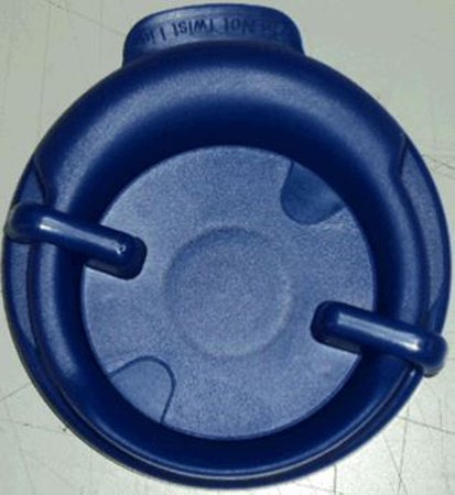 Drinking Mug Lid Whirley-DrinkWorks For TM-20 20 oz. Pitchers Pearl Blue Co-Polymer Plastic Reusable