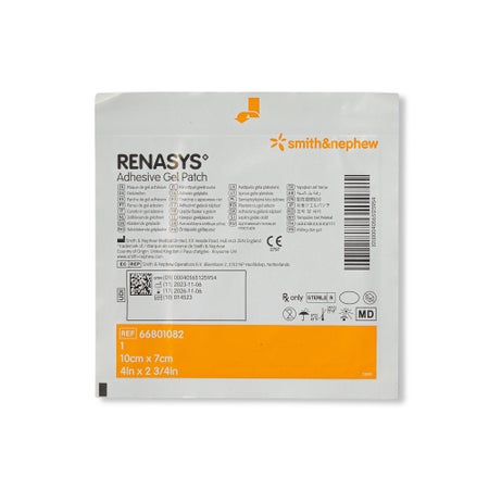 Adhesive Gel Patch Renasys 4 X 2.8 Inch, Double Sided Silicon Adhesive Hydrogel For Renasys Negative Pressure Wound Therapy