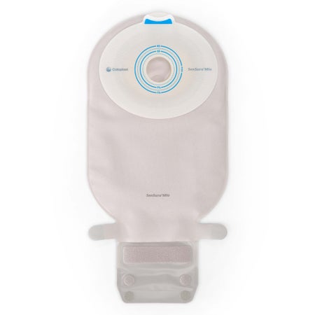 Ostomy Pouch SenSura® Mio One-Piece System 11 Inch Length, Maxi Flat, Pre-Cut 2 Inch Stoma Drainable