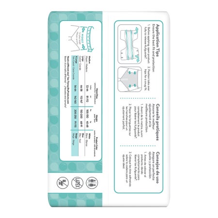 Incontinence Brief Tranquility® Essential Adult X-Large Unisex Disposable Moderate Absorbency
