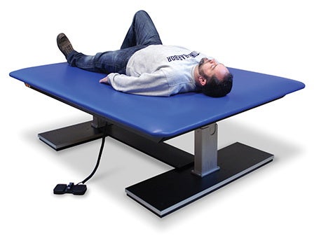 Powermatic® Hi-Lo Mat Platform Table 60 W X 84 L Inch 19 to 28 Inch Height Range 600 lbs. Weight Capacity