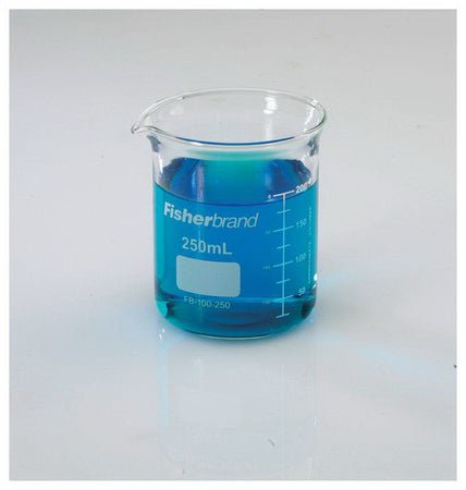 Laboratory Beaker Fisherbrand™ Griffin Low-Form Borosilicate Glass 250 mL (8 oz.)