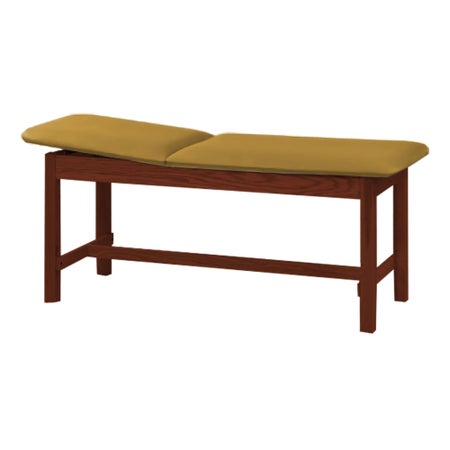 Exam Table McKesson Fixed Height 27 W X 72 L Inch Adjustable Backrest 400 lbs. Weight Capacity