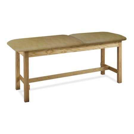Exam Table McKesson Fixed Height 30 W X 72 L Inch Adjustable Backrest 400 lbs. Weight Capacity