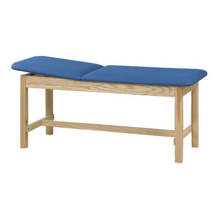 Exam Table McKesson Fixed Height 30 W X 72 L Inch Adjustable Backrest 400 lbs. Weight Capacity