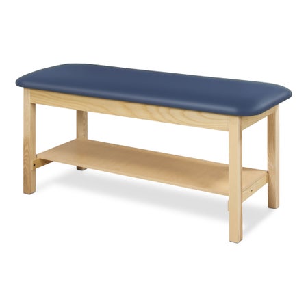 Exam Table with Storage McKesson Fixed Height 27 W X 72 L Inch Flat Top 400 lbs. Weight Capacity