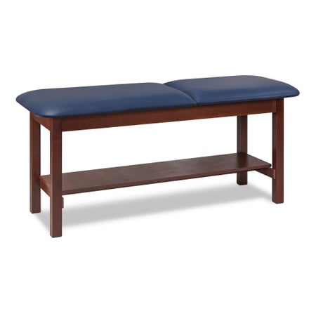 Exam Table with Storage McKesson Fixed Height 27 W X 72 L Inch Adjustable Backrest 400 lbs. Weight Capacity