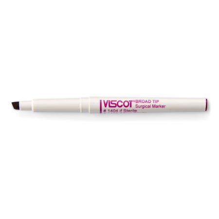 Skin Marker with Ruler Viscot® Gentian Violet Ink Sterile Full Size Broad Tip