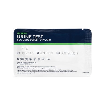 Drugs of Abuse Test Kit AMP, BZO, COC, mAMP/MET, OPI, THC 25 Tests CLIA Non-Waived