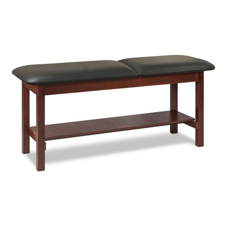 Exam Table with Storage McKesson Fixed Height 30 W X 72 L Inch Adjustable Backrest 400 lbs. Weight Capacity