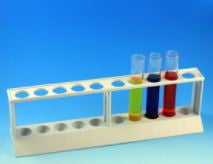 Test Tube Rack 10 Place 16 to 17 mm Tube Size White