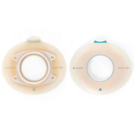Ostomy Barrier SenSura® Mio Click Precut, Extended Wear Elastic Adhesive 60 mm Flange Blue Code System 1-3/4 Inch Opening