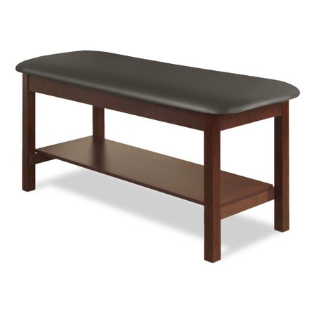 Exam Table with Storage McKesson Fixed Height 30 W X 72 L Inch Flat Top 400 lbs. Weight Capacity