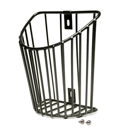 Wire Basket WallMax™ Black Wire 4 X 7-1/2 X 7-1/2 Inch
