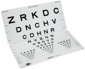 Eye Chart Good-Lite® 10 Foot Distance Acuity Test