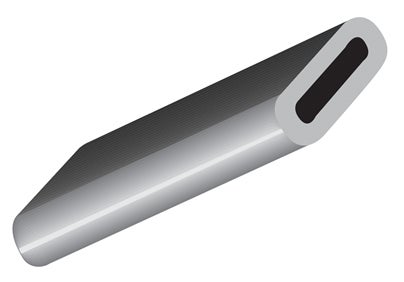 Hydrodissection Cannula 25 Gauge 8 mm Bend, Flattened Tip