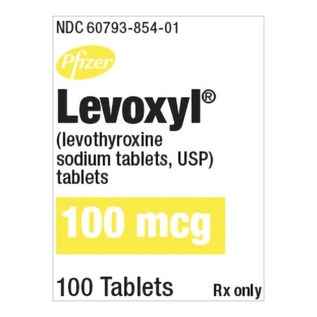 Levoxyl® Levothyroxine Sodium 100 mcg Tablet 100 Tablets