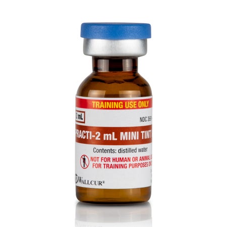 Clinical Training Medication Practi-2 mL Mini Tint Vial™ Liquid Tint Vial 2 mL