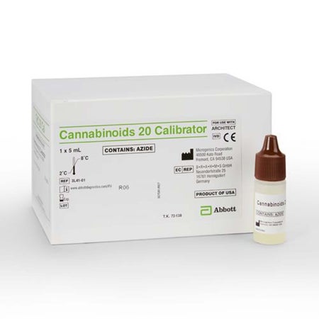 Calibrator Architect™ Multigent Cannabinoids (THC) 20 1 X 5 mL For Architect C16000, Architect C4000, Architect C4100, Architect C8000, Architect CI16200, Architect CI8200 Analyzers