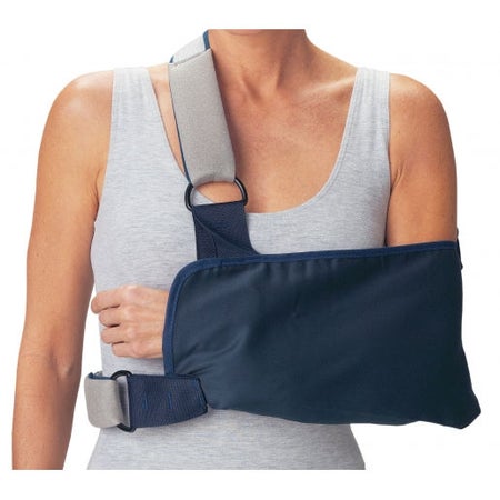 Shoulder Immobilizer Medium Cotton / Polyester Contact Closure Left or Right Arm