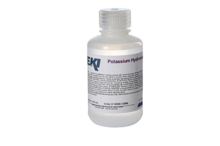 Microbiology Reagent Potassium Hydroxide Inorganic Compound 10% w/v 125 mL