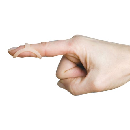 Finger Splint Oval-8® Adult Size 9 Pull-On Tan