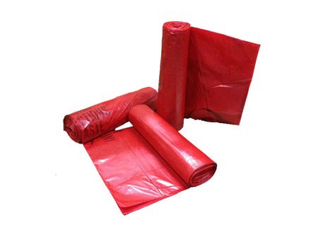 Biohazard Waste Bag Colonial Bag Biohazard Symbol / Infectious Waste 15 gal. Red 24 X 33 Inch