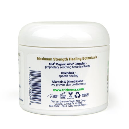 Hand and Body Moisturizer TriDerma® MD Intense Fast Healing 4 oz. Jar Unscented Cream
