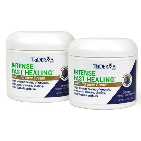 Hand and Body Moisturizer TriDerma® MD Intense Fast Healing 4 oz. Jar Unscented Cream