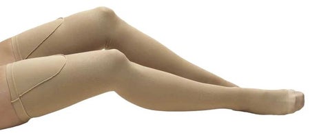 Anti-embolism Stocking Truform® Thigh High Large Beige Closed Toe