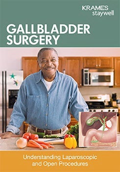 Patient Booklet Krames® Gallbladder Surgery Book AHA