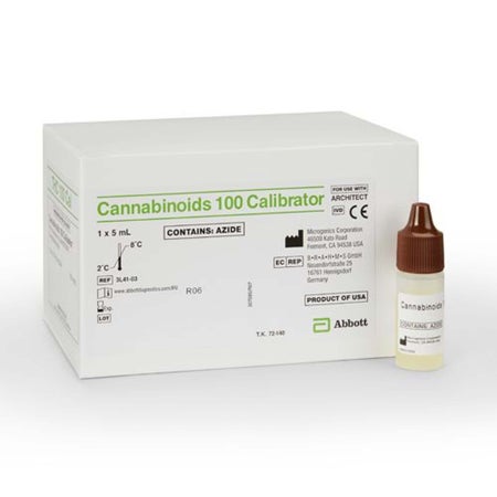 Calibrator Architect™ Multigent Cannabinoids (THC) 100 1 X 5 mL For Architect C16000, Architect C4000, Architect C4100, Architect C8000, Architect CI16200, Architect CI8200 Analyzers