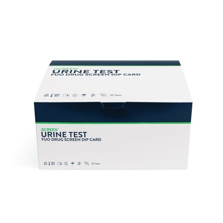 Drugs of Abuse Test Kit iScreen® Cocaine (COC) 25 Tests CLIA Non-Waived