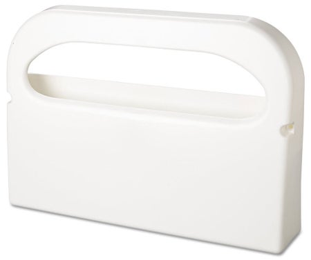 Toilet Seat Cover Dispenser HOSPECO® White Styrene Plastic Manual Pull 500 Count Wall Mount