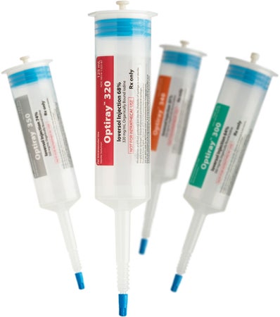 Optiray™ 320 Ioversol 68%, 320 mg / mL Injection 100 mL Fill / 125 mL