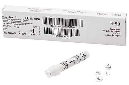Antimicrobial Susceptibility Testing Disc Sensi-Disc™ Cefoxitin 30 µg