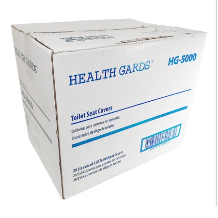 Toilet Seat Cover Health Gards® Half Fold 14-1/4 X 16-3/4 Inch