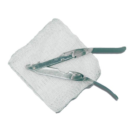 Skin Staple Removal Kit Sklar Sterile™ Scissor Style Handle Straight Jaw Type Sterile Single Use