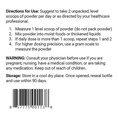 Pediatric Oral Supplement NanoVM® 1 - 3 Years Unflavored 275 Gram Jar Powder Vitamins / Minerals Food Allergies