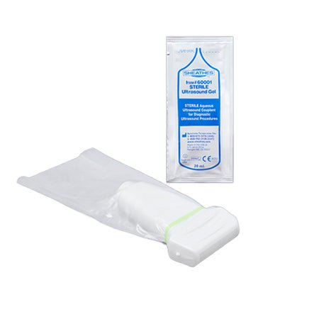 3D Ultrasound Probe Cover Sheathes™ 1 X 2-1/4 Face to 8 Inch Non Latex Sterile Rolled