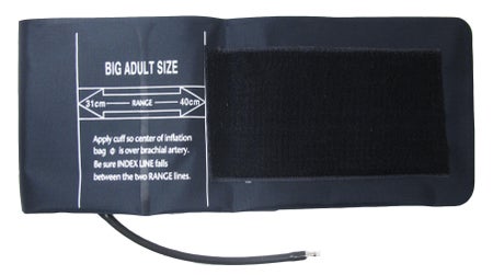 Reusable Blood Pressure Cuff 31 to 40 cm Arm Nylon Cuff Large Adult Cuff