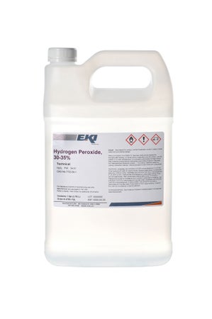 Chemistry Reagent Hydrogen Peroxide Technical Grade 30 to 35% 1 gal.