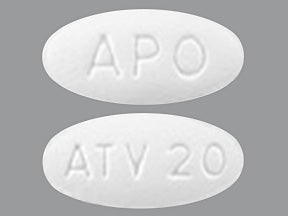 Atorvastatin Calcium 20 mg Tablet 100 Tablets