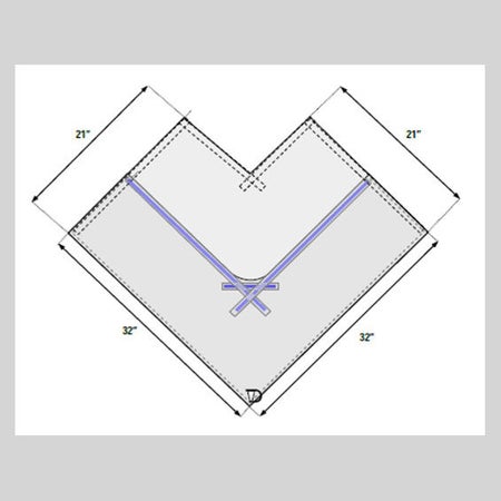 Surgical Drape Attachable Fluid Collection Pouch 32 W X 44 L Inch Sterile