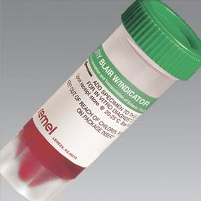 Stool Specimen Container Thermo Scientific™ Remel™ Single-Vial Set 15 mL Fill (0.5 oz.) Screw Cap with Sampling Device NonSterile