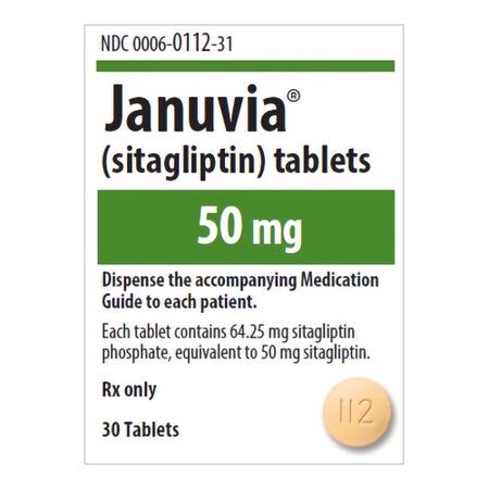Januvia® Sitagliptin 50 mg Tablet 30 Tablets