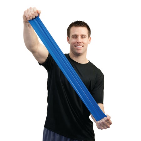 Exercise Resistance Band Sup-R Band® Blue 5 Inch X 50 Yard Heavy Resistance