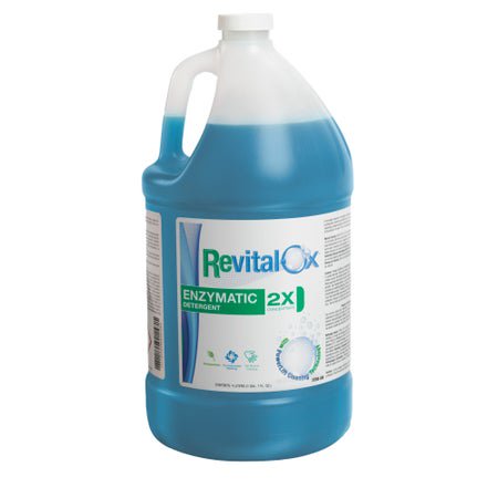 Enzymatic Instrument Detergent Revital-Ox™ Liquid Concentrate 4 Liter Container Floral Scent