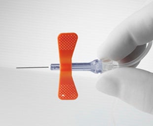 Infusion Set 25G X 7.5 Inch, Orange, Single-Packed, Sterile, Without Luer Adapter, 3/4 Inch Needle Length, 7-1/2 Inch Tubing Length